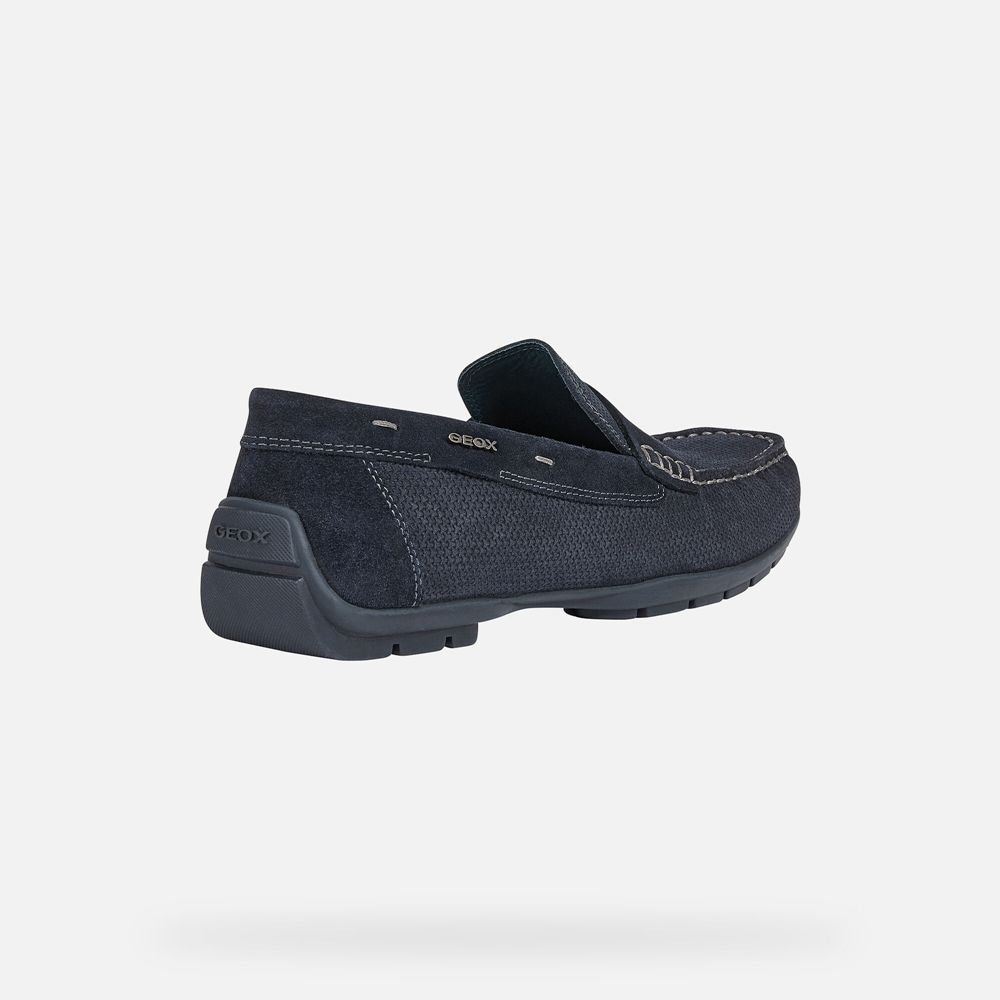 Geox Loafers Navy Moner 2Fit - Geox Mens Shoes - KFHWYJ304